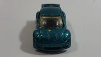 2007 Hot Wheels Pop-Offs Volkswagen New Beetle Cup Metalflake Teal Die Cast Toy Car Vehicle