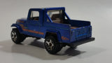 2009 Hot Wheels Heat Fleet Jeep Scrambler Metalflake Blue Die Cast Toy Car Vehicle