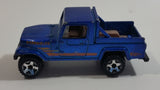 2009 Hot Wheels Heat Fleet Jeep Scrambler Metalflake Blue Die Cast Toy Car Vehicle