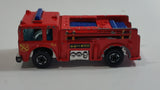 1982 Hot Wheels Fire Eater Red Fire Truck Die Cast Toy Car Vehicle - BW - Blue Lights