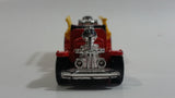 2008 Hot Wheels Old Number 5.5 Fire Truck Red Die Cast Toy Firefighting Rescue Emergency Vehicle