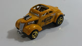 2010 Hot Wheels HW Performance Pass'n Gasser Yellow Gold Die Cast Toy Race Car Vehicle