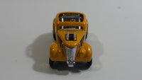 2010 Hot Wheels HW Performance Pass'n Gasser Yellow Gold Die Cast Toy Race Car Vehicle