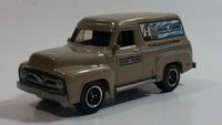 2010 Matchbox Farm Rigs Ford F-100 Panel Delivery (1955) Clay Brown Grey Die Cast Toy Car Vehicle