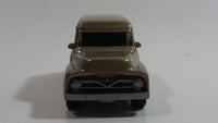 2010 Matchbox Farm Rigs Ford F-100 Panel Delivery (1955) Clay Brown Grey Die Cast Toy Car Vehicle