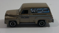 2010 Matchbox Farm Rigs Ford F-100 Panel Delivery (1955) Clay Brown Grey Die Cast Toy Car Vehicle