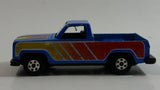 Yatming Chevrolet Pickup Truck No. 813 Blue Die Cast Toy Car Vehicle