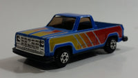 Yatming Chevrolet Pickup Truck No. 813 Blue Die Cast Toy Car Vehicle