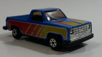 Yatming Chevrolet Pickup Truck No. 813 Blue Die Cast Toy Car Vehicle