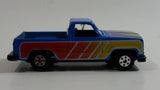 Yatming Chevrolet Pickup Truck No. 813 Blue Die Cast Toy Car Vehicle