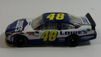 2012 SML Spin Master NASCAR Jimmie Johnson #48 Lowe's Blue and White 1/64 Scale Die Cast Toy Race Car Vehicle