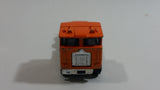 Rare Vintage 1970s Universal Products Shell Semi Truck Tractor Orange Die Cast Toy Car Vehicle - Hong Kong