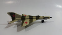 Vintage 1973 Matchbox Sky Busters Mig 21 Camouflage #28 Die Cast Toy Army Military Fighter Jet Airplane