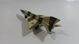 Vintage 1973 Matchbox Sky Busters Mig 21 Camouflage #28 Die Cast Toy Army Military Fighter Jet Airplane