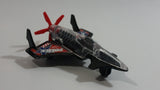 2013 Hot Wheels Police Pursuit Poison Arrow Black Airplane Die Cast Toy Fighter Jet Plane Vehicle