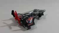 2013 Hot Wheels Police Pursuit Poison Arrow Black Airplane Die Cast Toy Fighter Jet Plane Vehicle