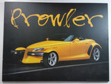 1999 Tangerine Press Ron Kimball Photography Yellow Plymouth Prowler 18" x 24" Hardboard Plaque