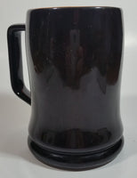 2002 Harley Davidson Motor Cycles "The Eagle Soars" 3D Embossed Black and Orange Ceramic Coffee Mug Cup