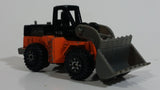 1998 Hot Wheels CAT Wheel Loader Orange, Black, and Grey Die Cast Toy Construction Vehicle