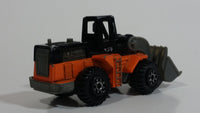 1998 Hot Wheels CAT Wheel Loader Orange, Black, and Grey Die Cast Toy Construction Vehicle