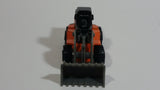 1998 Hot Wheels CAT Wheel Loader Orange, Black, and Grey Die Cast Toy Construction Vehicle