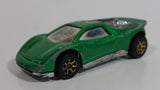 1995 Hot Wheels Speed Blaster Metalflake Green Die Cast Toy Car Vehicle Gold 7SP