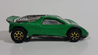 1995 Hot Wheels Speed Blaster Metalflake Green Die Cast Toy Car Vehicle Gold 7SP