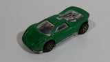 1995 Hot Wheels Speed Blaster Metalflake Green Die Cast Toy Car Vehicle Gold 7SP