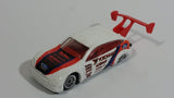 2002 Hot Wheels Tuners Ford Focus White Die Cast Toy Race Car Vehicle