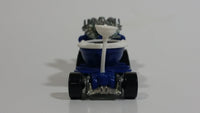 2000 Hot Wheels Virtual Collection Hot Seat Blue and White Die Cast Toy Car Vehicle