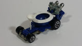 2000 Hot Wheels Virtual Collection Hot Seat Blue and White Die Cast Toy Car Vehicle