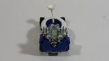 2000 Hot Wheels Virtual Collection Hot Seat Blue and White Die Cast Toy Car Vehicle