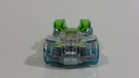 2017 Hot Wheels X-Raycers What-4-2 Clear and Transparent Green Die Cast Toy Race Car Vehicle