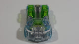 2017 Hot Wheels X-Raycers What-4-2 Clear and Transparent Green Die Cast Toy Race Car Vehicle