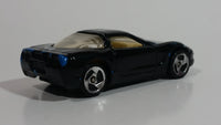 2000 Hot Wheels Auto Dealership '97 Corvette Black Die Cast Toy Car Vehicle