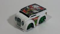 2005 Hot Wheels Crazed Clowns II Blings Dairy Delivery Van White Die Cast Toy Car Vehicle