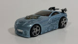 2004 Hot Wheels First Editions Tooned Mercy Breaker Metalflake Light Blue Die Cast Toy Car Vehicle