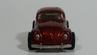 1999 Hot Wheels Car Crusher 1953-57 Volkswagen VW Bug Metallic Brown Dark Red Die Cast Toy Car Vehicle 7SP