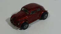 1999 Hot Wheels Car Crusher 1953-57 Volkswagen VW Bug Metallic Brown Dark Red Die Cast Toy Car Vehicle 7SP