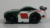 2008 Play Along NASCAR #88 Dale Earnhardt Jr. Mountain Dew Amp Energy National Guard White and Green Plastic Toy Car Vehicle