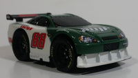 2008 Play Along NASCAR #88 Dale Earnhardt Jr. Mountain Dew Amp Energy National Guard White and Green Plastic Toy Car Vehicle