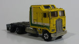 Vintage Road Champs Kenworth Aerodyne Cab-Over Engine Semi Tractor Truck Yellow Die Cast Toy Car Vehicle - Hong Kong