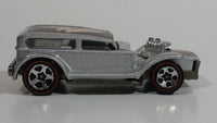 2002 Hot Wheels Red Lines The Demon Metalflake Silver Die Cast Toy Car Vehicle