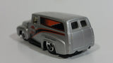 2001 Hot Wheels '56 Ford F-100 Panel Van Truck Harley Davidson Motor Cycles Die Cast Toy Car Hot Rod Vehicle with Opening Hood