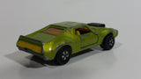 Vintage 1972 Lesney Matchbox Superfast AMX Javelin No. 9 Metallic Green Die Cast Toy Car Vehicle with Opening Doors