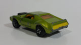 Vintage 1972 Lesney Matchbox Superfast AMX Javelin No. 9 Metallic Green Die Cast Toy Car Vehicle with Opening Doors