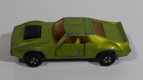 Vintage 1972 Lesney Matchbox Superfast AMX Javelin No. 9 Metallic Green Die Cast Toy Car Vehicle with Opening Doors