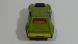 Vintage 1972 Lesney Matchbox Superfast AMX Javelin No. 9 Metallic Green Die Cast Toy Car Vehicle with Opening Doors