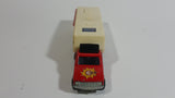 Vintage Majorette Coca-Cola Coke Camping Car Truck Red and 5th Wheel Trailer Camping Car Deluxe Cream White Die Cast Toy Car Vehicle Set No. 278 & No. 313 1/60 Scale