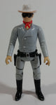 Vintage 1980 LR TV Inc The Legend of The Lone Ranger Character 3 3/4" Tall Toy Action Figure - Hong Kong